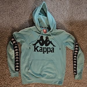 Kappa Hoodie Turquoise blue